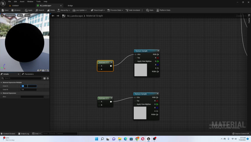 BVA Tutorial Day 1- Basic Material - Unreal Engine 5 - Nonton